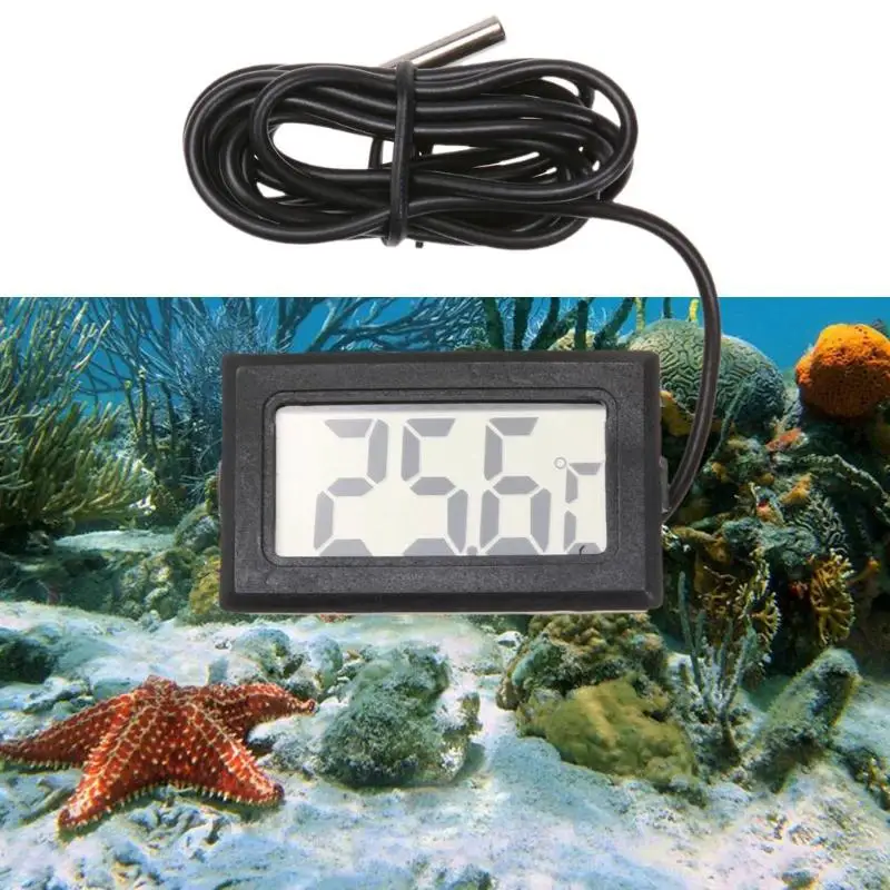 Aquarium Thermometer LCD Electronic Digital Pet Aquarium Thermometer with Probe Temperature Controller for Aquarium Fish Tank
Aquarium Thermometer LCD Electronic Digital Pet Aquarium Thermometer with Probe Temperature Controller for Aquarium Fish Tank