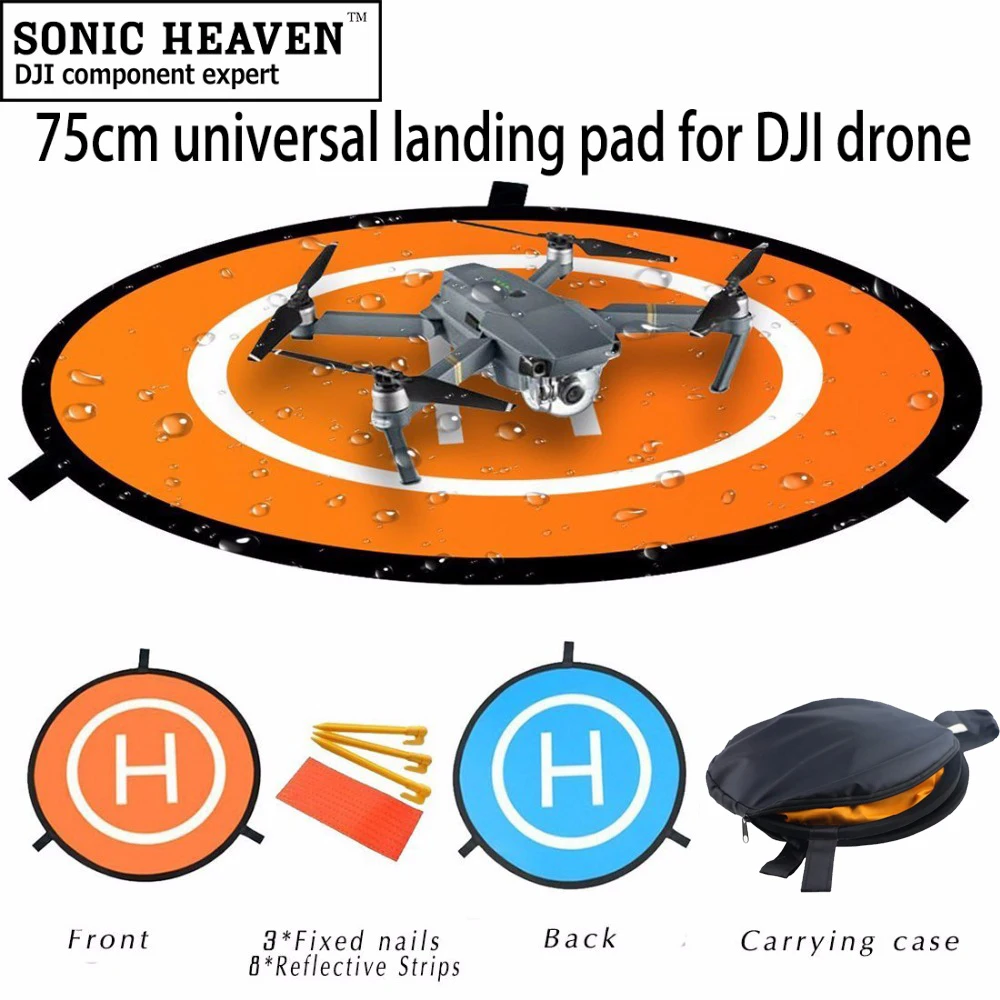DJI Portable Parking Apron 75cm Fast-fold Landing Pad for FIMI X8 SE A3 DJI Phantom 3 4 Mavic Mini 2 Pro / Air DJI Spark
DJI Portable Parking Apron 75cm Fast-fold Landing Pad for FIMI X8 SE A3 DJI Phantom 3 4 Mavic Mini 2 Pro / Air DJI Spark