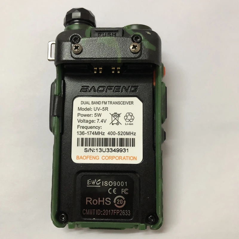 BaoFeng UV-5R walkie talkie body dual band 136-174mhz screen BF-5R radio body accessories
BaoFeng UV-5R walkie talkie body dual band 136-174mhz screen BF-5R radio body accessories