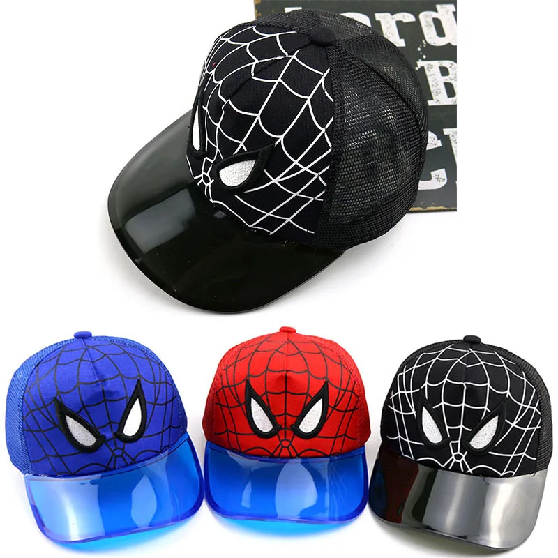 2019 new Spider Man Summer baby boy and girl sun protection hats children cap cartoon mesh Breathable baseball caps Snapback
2019 new Spider Man Summer baby boy and girl sun protection hats children cap cartoon mesh Breathable baseball caps Snapback