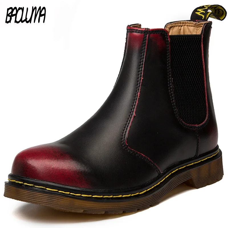 Classic Men Boots Italy Handmade Men Chelsea Boots Designer Autumn Winter Wedding Party Women Ankle Boots Waterproof 35-46
Classic Men Boots Italy Handmade Men Chelsea Boots Designer Autumn Winter Wedding Party Women Ankle Boots Waterproof 35-46