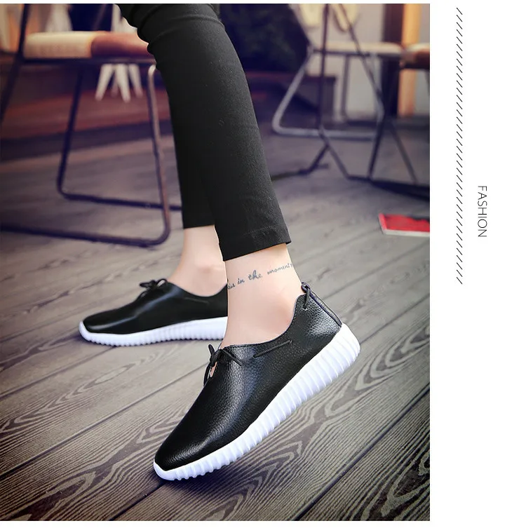 AH 2816 (17) Women's Leather Flats Shoes