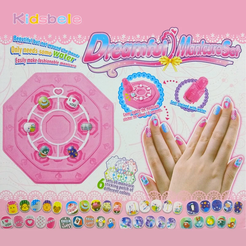 Girl Nail Stickers DIY Kids Toys For Children PVC Manicure Sticker For Nail Make Up Set Girl's Jewelry Birthday Xmas Gift Toys
Girl Nail Stickers DIY Kids Toys For Children PVC Manicure Sticker For Nail Make Up Set Girl's Jewelry Birthday Xmas Gift Toys