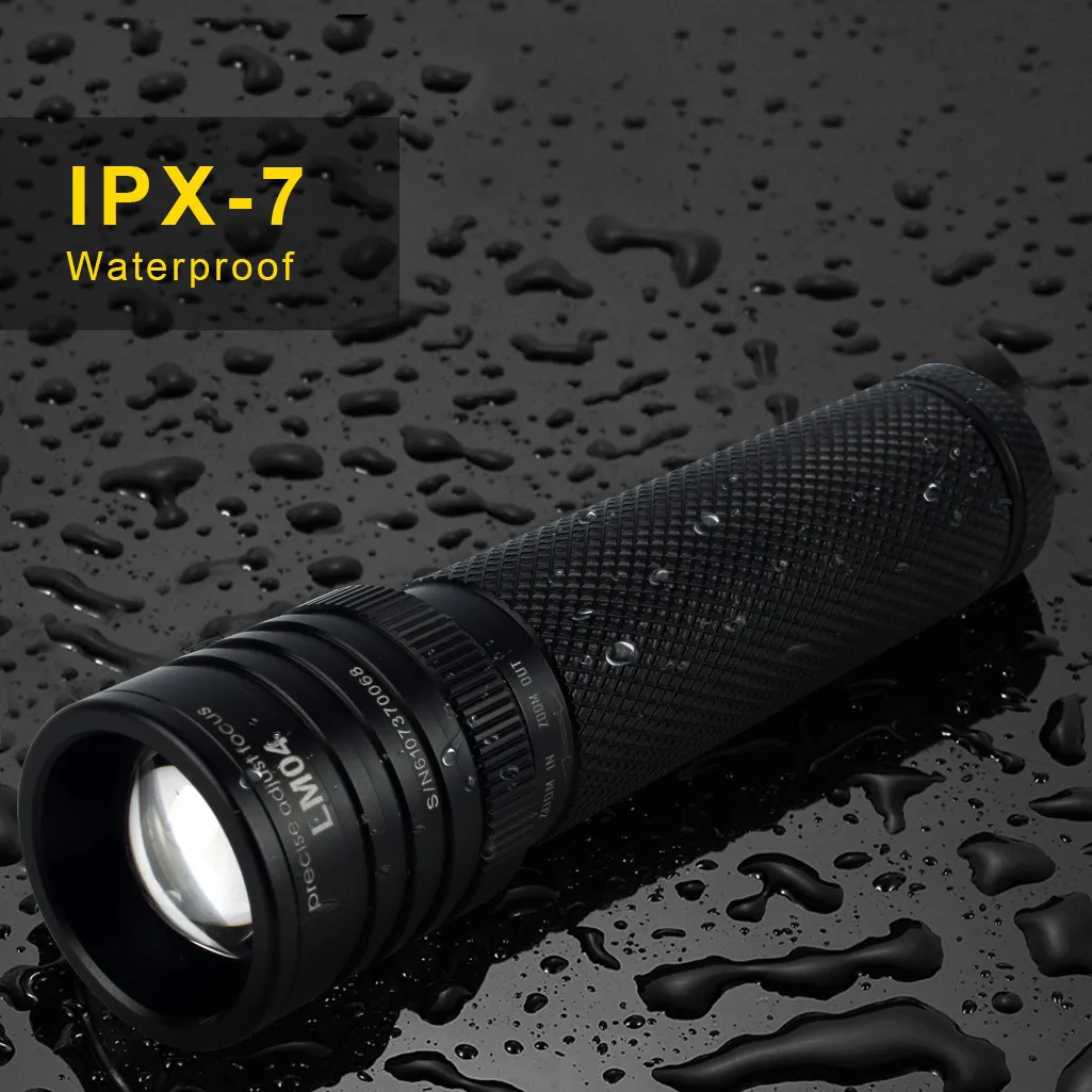 LM04 XM-L T6 Powerful Cycling Focusing Long Shot Outdoor Flashlight Portable LED Torch Latarka Handheld Linterna Lanterna
LM04 XM-L T6 Powerful Cycling Focusing Long Shot Outdoor Flashlight Portable LED Torch Latarka Handheld Linterna Lanterna