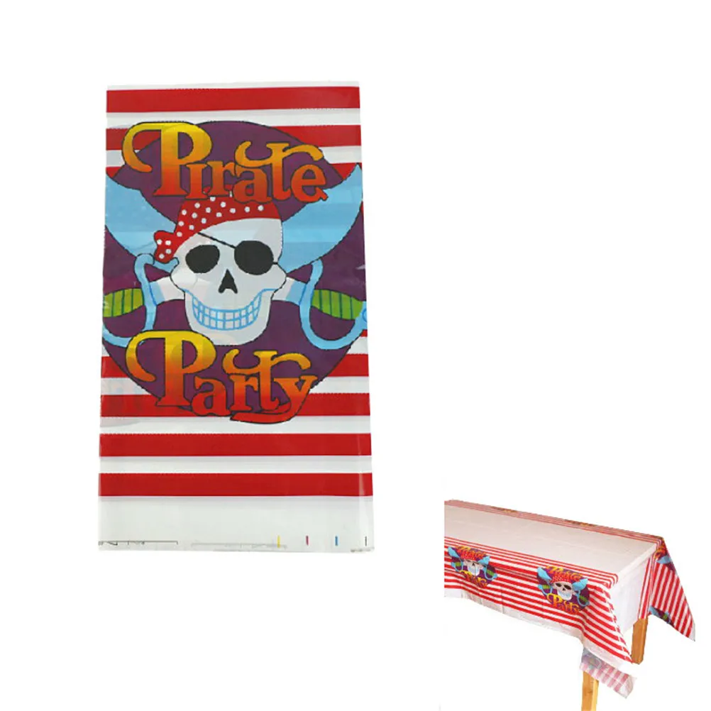 Disposable Plastic Table Clothes Cover Tablecloth Waterproof Pirate Striped For Party Decoration And Napkin Paper
Disposable Plastic Table Clothes Cover Tablecloth Waterproof Pirate Striped For Party Decoration And Napkin Paper