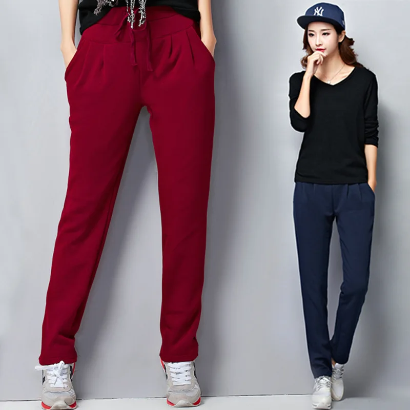 M-6XL Large Size Loose Sporting Pants Women Casual Sports Trousers Female Spring Autumn Korean Harem Pants Black Gray Long Pants
M-6XL Large Size Loose Sporting Pants Women Casual Sports Trousers Female Spring Autumn Korean Harem Pants Black Gray Long Pants