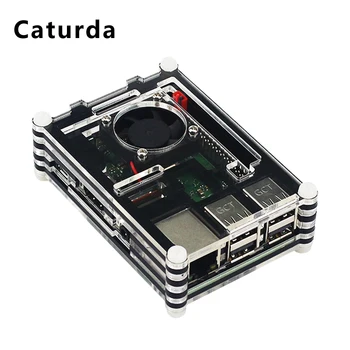Caturda For Raspberry Pi 3 Model B+ Case 9 Layers Acrylic Box Shell Cover with CPU Fan for Raspberry Pi 3B 3B+
Caturda For Raspberry Pi 3 Model B+ Case 9 Layers Acrylic Box Shell Cover with CPU Fan for Raspberry Pi 3B 3B+