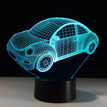 7 Colors Visual Car Model 3D LED NightLight For Kids Gifts Touch Switch USB Table Lampara Lampe Baby Sleep Lighting
7 Colors Visual Car Model 3D LED NightLight For Kids Gifts Touch Switch USB Table Lampara Lampe Baby Sleep Lighting
