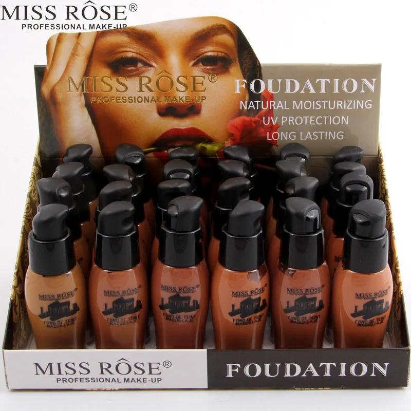 Miss Rose 24pcs Foundation Natural Moisturizing UV Protection Long Lasting African Series Makeup Kit Flawless Skin Cream A243
Miss Rose 24pcs Foundation Natural Moisturizing UV Protection Long Lasting African Series Makeup Kit Flawless Skin Cream A243