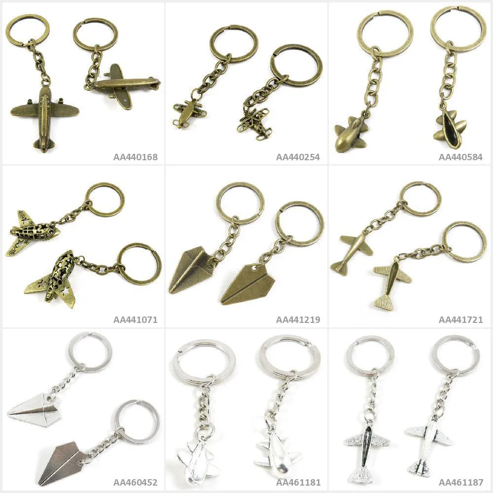Antique Bronze Tone Keychain Keyring Keytag Airplane Aircraft Paper Airbus Key Chain Ring Tag Jewelry Making Charms
Antique Bronze Tone Keychain Keyring Keytag Airplane Aircraft Paper Airbus Key Chain Ring Tag Jewelry Making Charms