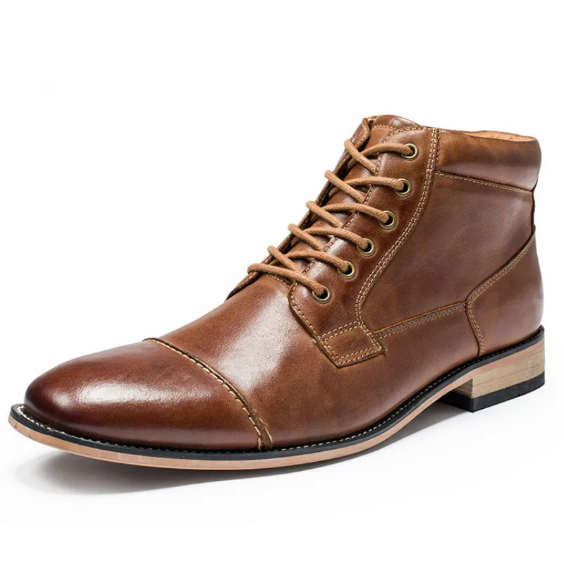 High casual shoes in autumn and winter Genuine Leather mens leather shoes Ankle winter boots chelsea boots men
High casual shoes in autumn and winter Genuine Leather mens leather shoes Ankle winter boots chelsea boots men