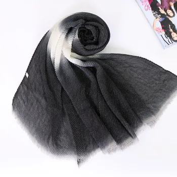 Ladies Fashion Ombre Wrinkle Viscose Shawl Scarf Women Winter Shimmer Lurex Pashmina Stole Bandana Mujer Muslim Hijab 170*80Cm
Ladies Fashion Ombre Wrinkle Viscose Shawl Scarf Women Winter Shimmer Lurex Pashmina Stole Bandana Mujer Muslim Hijab 170*80Cm