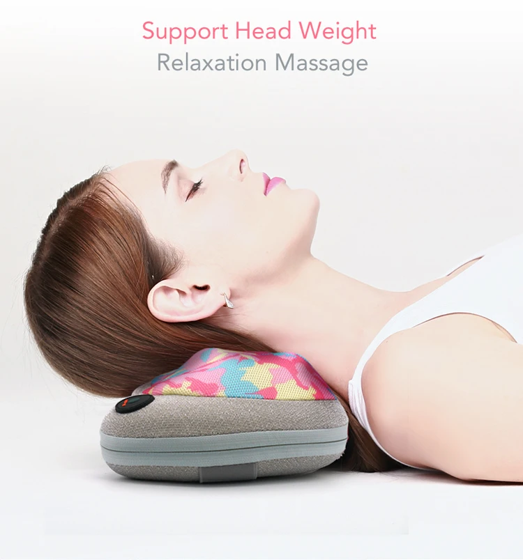 MARESE Electric Cervical Shiatsu Massage Pillow For Shoulder Neck Back Body With Kneading Heating Massager 8 MARESE Electric Cervical Shiatsu Massage Pillow For Shoulder Neck Back Body With Kneading Heating Massager 8