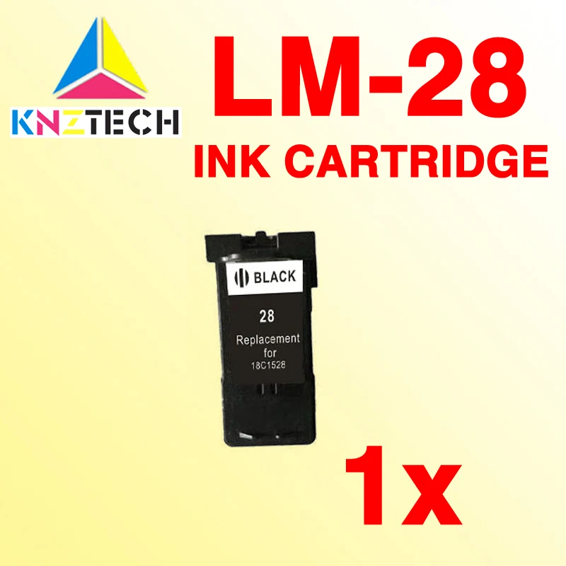 1 Картридж с черными чернилами, совместимый с принтером lexmark 28 18C1528 X5070/Z1300/Z845/X2500MFP
1 Картридж с черными чернилами, совместимый с принтером lexmark 28 18C1528 X5070/Z1300/Z845/X2500MFP