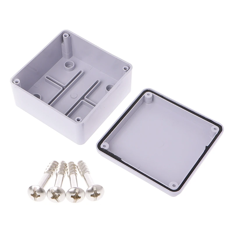100x100x50mm ABS Enclosure Junction Box Adaptable IP55 Waterproof Weatherproof #0604
100x100x50mm ABS Enclosure Junction Box Adaptable IP55 Waterproof Weatherproof #0604