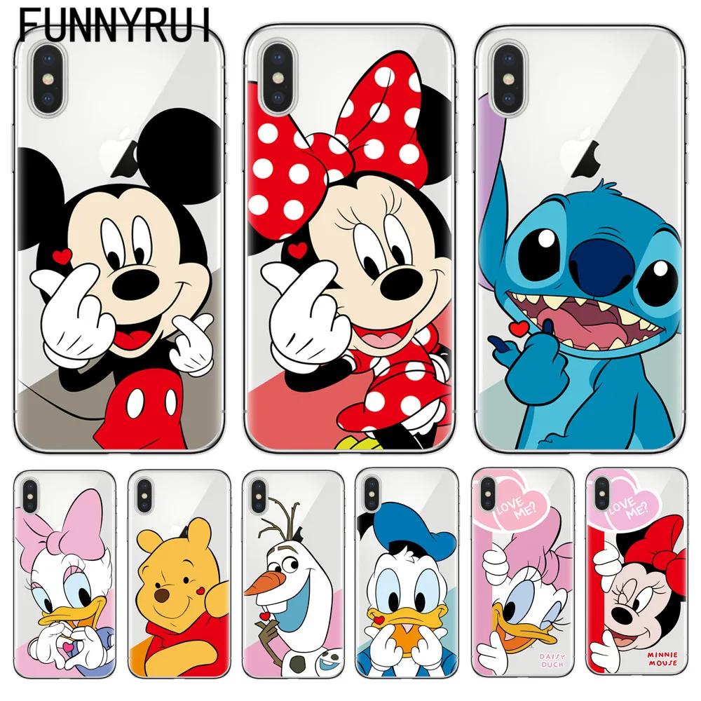 Cartoon Minnie Mouse Silicone Case for iPhone 6s plus Case TPU Mickey TPU Cover for iPhone X Xr Xs Max 7 8 Plus 5 5s SE Cases
Cartoon Minnie Mouse Silicone Case for iPhone 6s plus Case TPU Mickey TPU Cover for iPhone X Xr Xs Max 7 8 Plus 5 5s SE Cases