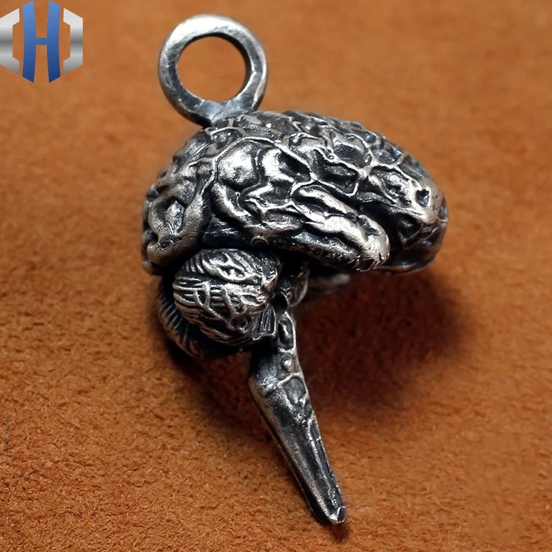 Design Brain Original Handmade 925 Sterling Silver Brass Pendant Necklace Key Chain Men And Women Pendant Necklace
Design Brain Original Handmade 925 Sterling Silver Brass Pendant Necklace Key Chain Men And Women Pendant Necklace