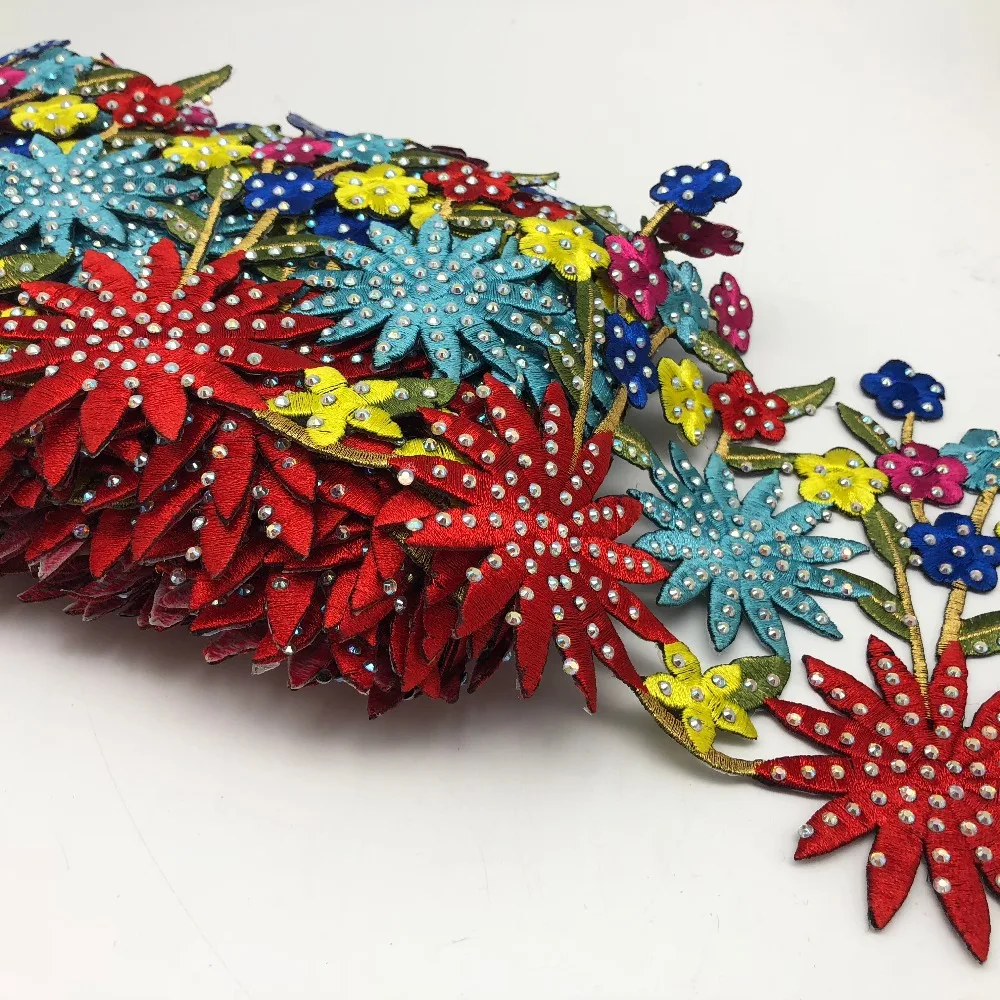5yards Vintage colorful Embroidered Motif Lace Nigeria Venice Trim Crochet Cord Wide 17CM
5yards Vintage colorful Embroidered Motif Lace Nigeria Venice Trim Crochet Cord Wide 17CM