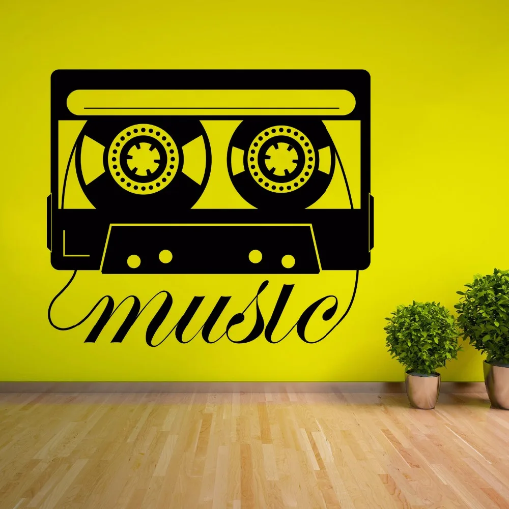 Music Style Wall Decal Music Cassette Wall Sticker Tape Recorder Design Wall Mural Music Player Stickers For Home Decor 1069
Music Style Wall Decal Music Cassette Wall Sticker Tape Recorder Design Wall Mural Music Player Stickers For Home Decor 1069