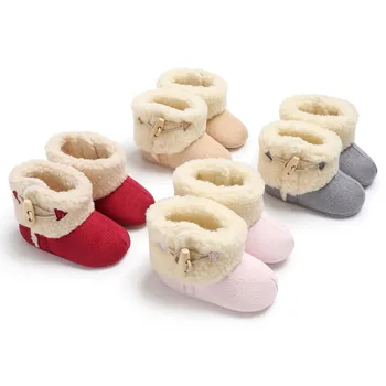 Puseky Thick Warm Winter Boots Newborn Baby Boys Girls Thermal Fabric Rubber Shoes Infants Non-slip Snow Boots Kids Xmas Gifts
Puseky Thick Warm Winter Boots Newborn Baby Boys Girls Thermal Fabric Rubber Shoes Infants Non-slip Snow Boots Kids Xmas Gifts
