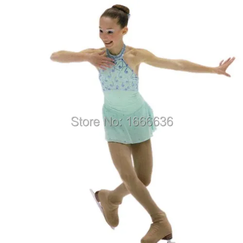 

Hot Sales Figure Ice Skating Dresses For Girls New Brand Vogue Figure Skating Competition Customized Dress DR2980