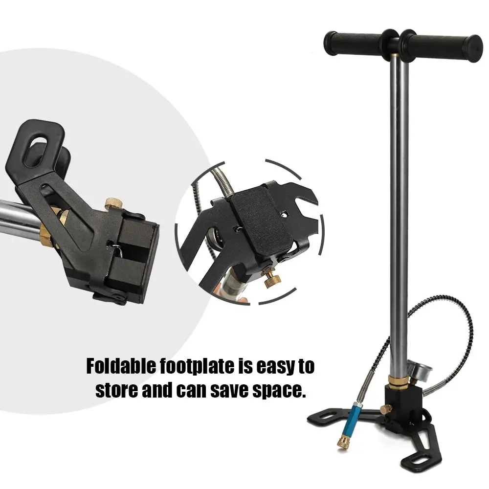 Manual Air Pressure Inflator Pump Large Pressure Gauge Foldable Base High Pressure PCP Manual Air Pump Inflator
Manual Air Pressure Inflator Pump Large Pressure Gauge Foldable Base High Pressure PCP Manual Air Pump Inflator