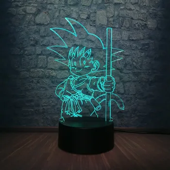 Super Goku Monkey USB LED Lamp 7 Dragon Ball Colorful Mood Bulb home ac transformer Night Lights Kids Toy Child Bedroom Decor
Super Goku Monkey USB LED Lamp 7 Dragon Ball Colorful Mood Bulb home ac transformer Night Lights Kids Toy Child Bedroom Decor