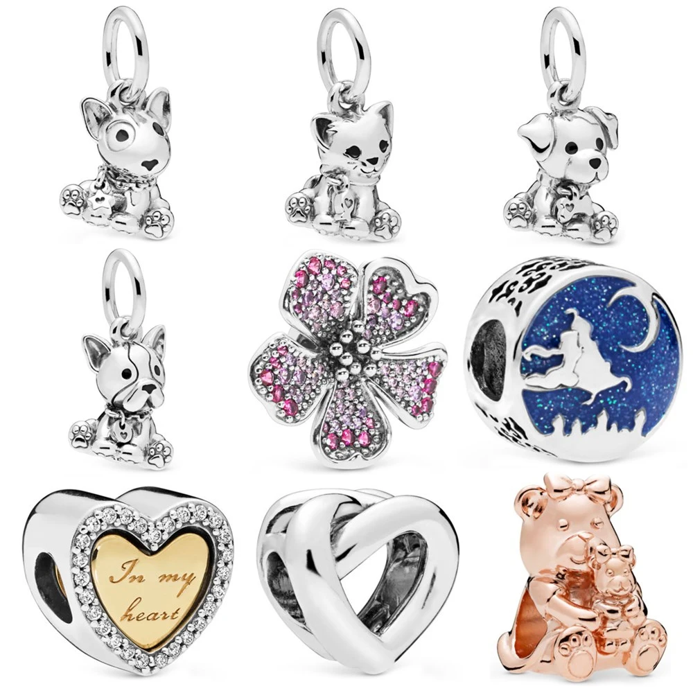 Hot Selling Crystal Hat Dag Flower Owl Bear Love Heart Mickey Bead Fit Pandora Bracelet Charms Beads Women DIY Jewelry Gift
Hot Selling Crystal Hat Dag Flower Owl Bear Love Heart Mickey Bead Fit Pandora Bracelet Charms Beads Women DIY Jewelry Gift