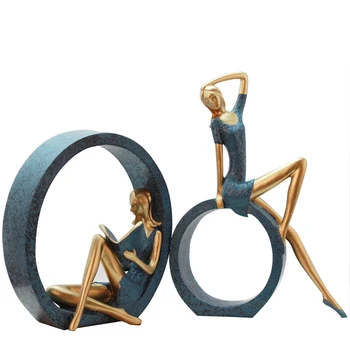 Europe Style Resin Beauty Lady Statue Abstract Girl Miniature Figurines Home Decoration Desktop Crafts Furnishing Articles Gifts
Europe Style Resin Beauty Lady Statue Abstract Girl Miniature Figurines Home Decoration Desktop Crafts Furnishing Articles Gifts