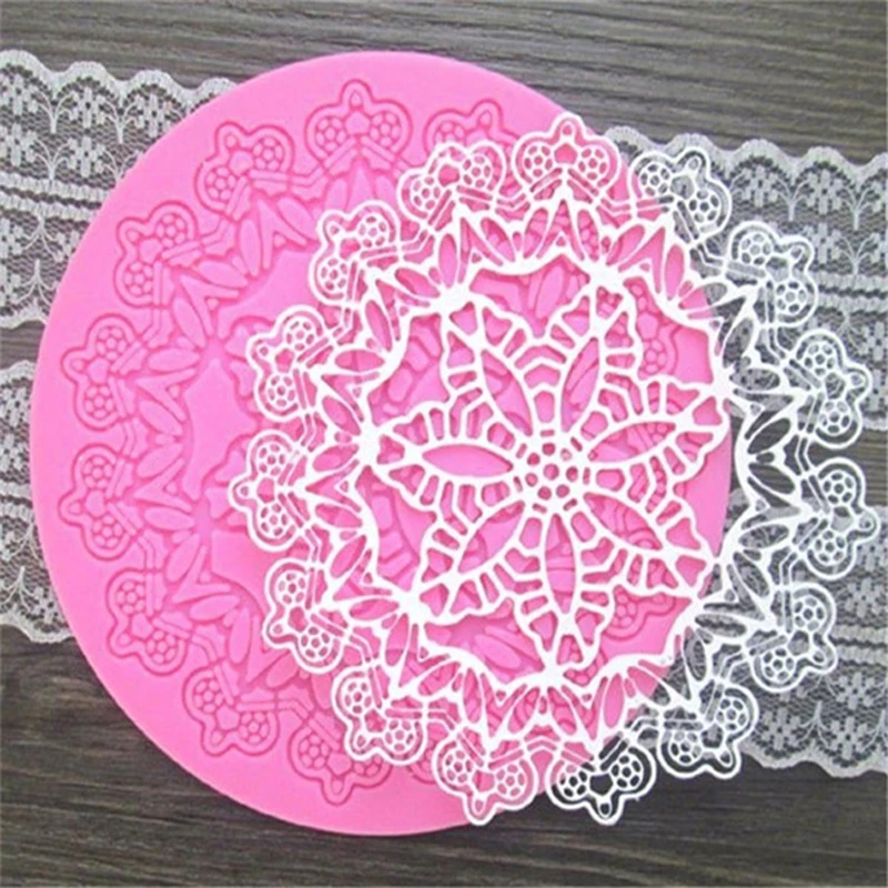 Hot Round Crown Shape Cake Silicone Pads Fondant Cake Decorating Tools Kitchen Baking Silicone Lace Mould
Hot Round Crown Shape Cake Silicone Pads Fondant Cake Decorating Tools Kitchen Baking Silicone Lace Mould