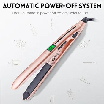 New Straightening Irons Fast Warm-up Thermal Performance Professional Tourmaline Ceramic Heating Plate Hair Straightener 2019
New Straightening Irons Fast Warm-up Thermal Performance Professional Tourmaline Ceramic Heating Plate Hair Straightener 2019