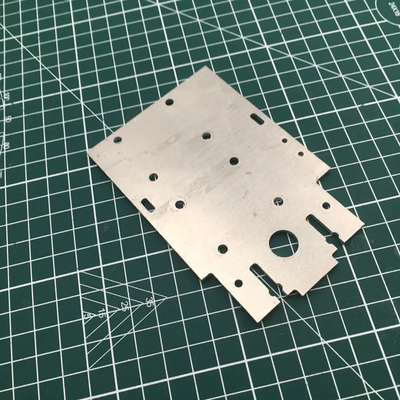 FLSUN куб 3D принтер обновление Алюминий X перевозка пластина для DIY 3 мм|Детали и