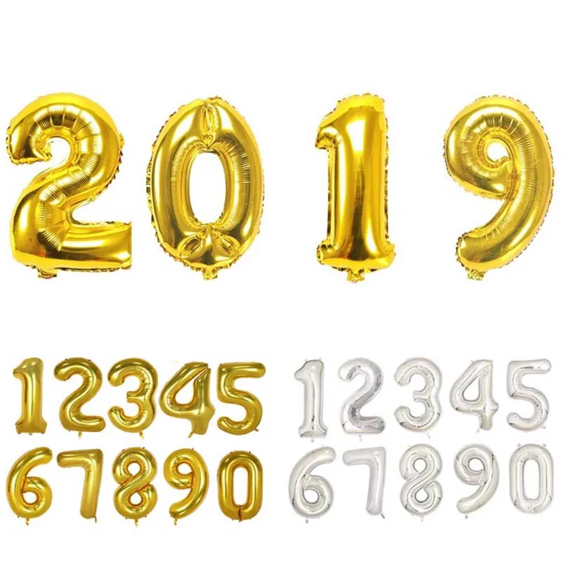Hoomall 16inch Foil Number Balloons Birthday Silver/Gold/Rose Air Balloon Latex Globo Wedding Decoration Party Supplies
Hoomall 16inch Foil Number Balloons Birthday Silver/Gold/Rose Air Balloon Latex Globo Wedding Decoration Party Supplies