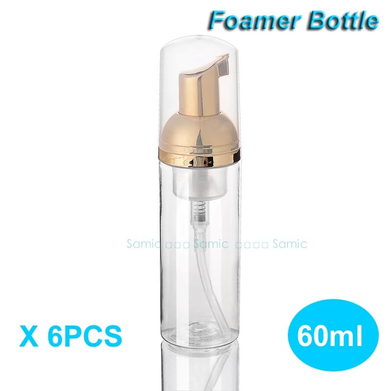 6pcs 60ML Plastic Foamer Bottle Pump Facial Cleanser clear liquid Soap Dispenser best cheapest Foam Bubble bottle
6pcs 60ML Plastic Foamer Bottle Pump Facial Cleanser clear liquid Soap Dispenser best cheapest Foam Bubble bottle