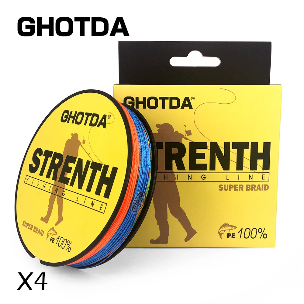 GHOTDA 300M Super Strong Material Braided Fishing Line 12 15 20 30 38 43 52 65 83LB
GHOTDA 300M Super Strong Material Braided Fishing Line 12 15 20 30 38 43 52 65 83LB