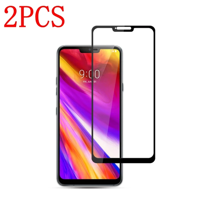 2PCS Full Cover Tempered Glass For LG G7 thinQ Screen Protector protective film For G710EM LMG710EM glass
2PCS Full Cover Tempered Glass For LG G7 thinQ Screen Protector protective film For G710EM LMG710EM glass