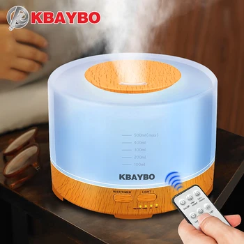KBAYBO Essential Oil Diffuser 500ml remote control Aroma mist Ultrasonic Air Humidifier 4 Timer Settings LED light Aromatherapy
KBAYBO Essential Oil Diffuser 500ml remote control Aroma mist Ultrasonic Air Humidifier 4 Timer Settings LED light Aromatherapy