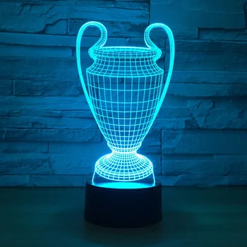 Trophy 3D Decor Lamp 7 Colors Changing LED Night Light Touch Button USB Bedroom Sleep Luminaria Friends Gift Drop Shipping
Trophy 3D Decor Lamp 7 Colors Changing LED Night Light Touch Button USB Bedroom Sleep Luminaria Friends Gift Drop Shipping