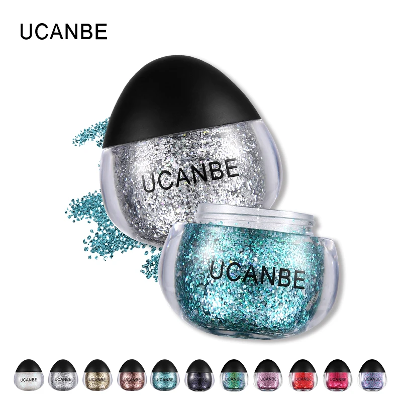 UCANBE Glitter Eyeshadow Makeup Glitter Paste Diamond Gel Eye Shadow Gel for Face/Eye/Highlighter/Body/Hair
UCANBE Glitter Eyeshadow Makeup Glitter Paste Diamond Gel Eye Shadow Gel for Face/Eye/Highlighter/Body/Hair