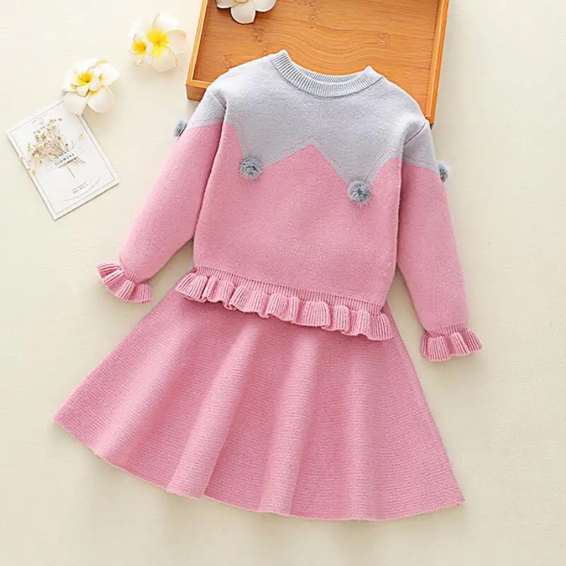 2018 Autumn Winter Baby Toddler Girls Clothing Sets Knit Pullover Sweater + Skirt 2 Pcs Suit Children's Kids Clothes Set JW4198A
2018 Autumn Winter Baby Toddler Girls Clothing Sets Knit Pullover Sweater + Skirt 2 Pcs Suit Children's Kids Clothes Set JW4198A