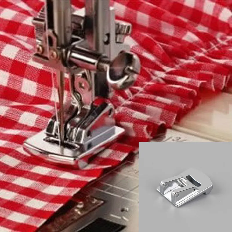1PC Rolled Hem Curling Sewing Presser Foot For Sewing Machine Singer Janome Sliver Tone
1PC Rolled Hem Curling Sewing Presser Foot For Sewing Machine Singer Janome Sliver Tone