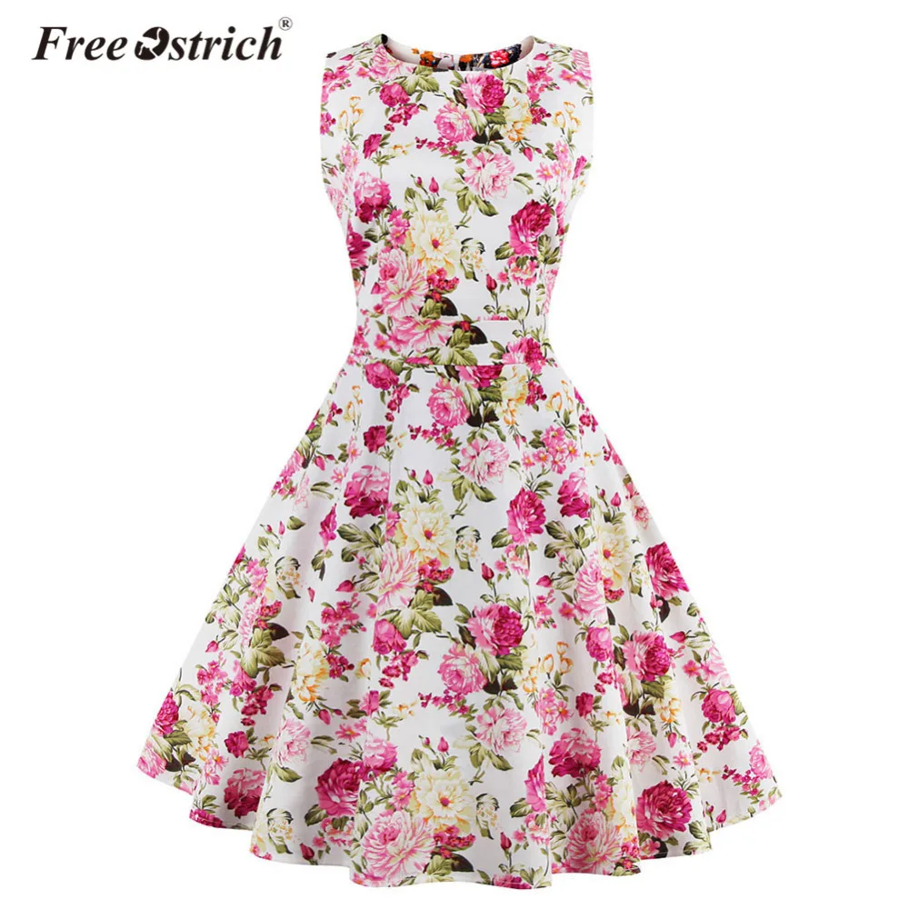 FREE OSTRICH Vintage Dress Women 2019 Summer Print Floral Elegant Party Dress Patchwork Sleeveless Luxury Vintage Vestidos
FREE OSTRICH Vintage Dress Women 2019 Summer Print Floral Elegant Party Dress Patchwork Sleeveless Luxury Vintage Vestidos