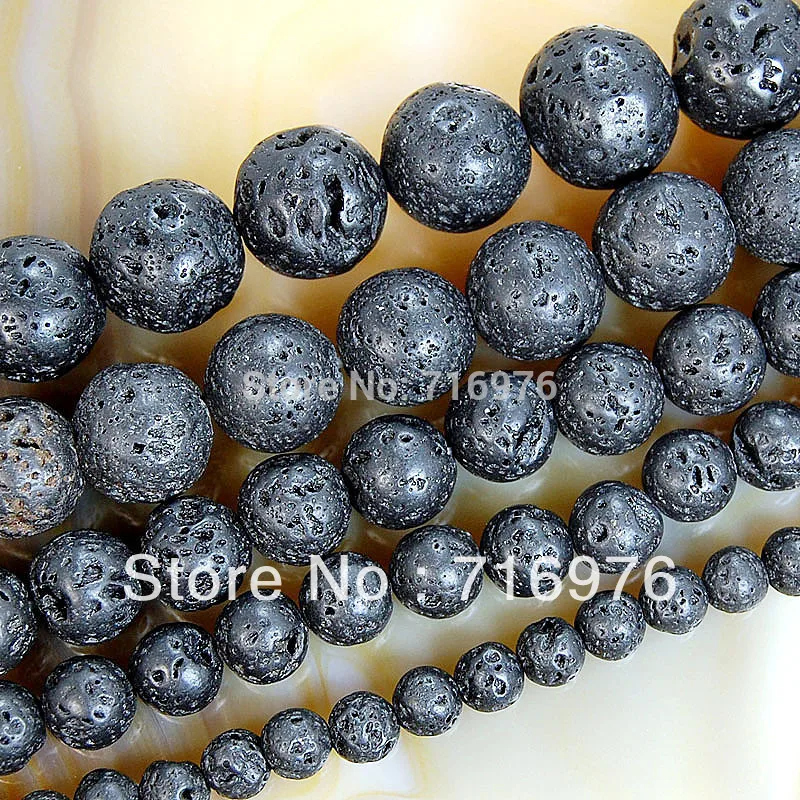 wholesale 6.8.10.12.14mm Natural Black Volcanic Lava Stone Round Beads 15.5" Pick Size For Jewelry Making-F00071
wholesale 6.8.10.12.14mm Natural Black Volcanic Lava Stone Round Beads 15.5" Pick Size For Jewelry Making-F00071