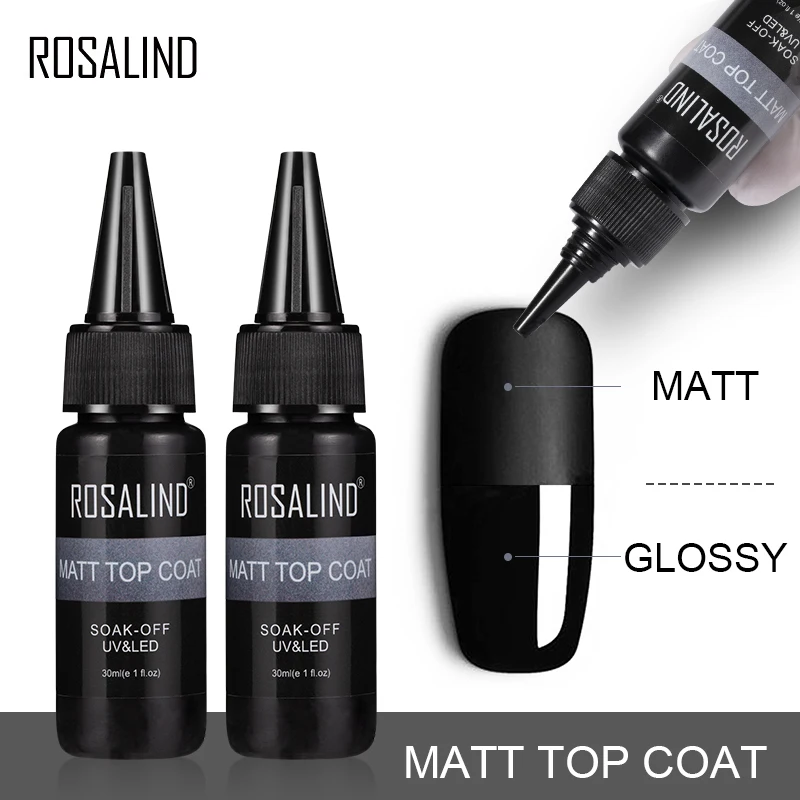 ROSALIND Gel Nail Polish 30ML Top Coat Semi Permanent UV LED Matt Top Base Coat Nail For Manicure Primer Gel Nail Polish Varnish
ROSALIND Gel Nail Polish 30ML Top Coat Semi Permanent UV LED Matt Top Base Coat Nail For Manicure Primer Gel Nail Polish Varnish