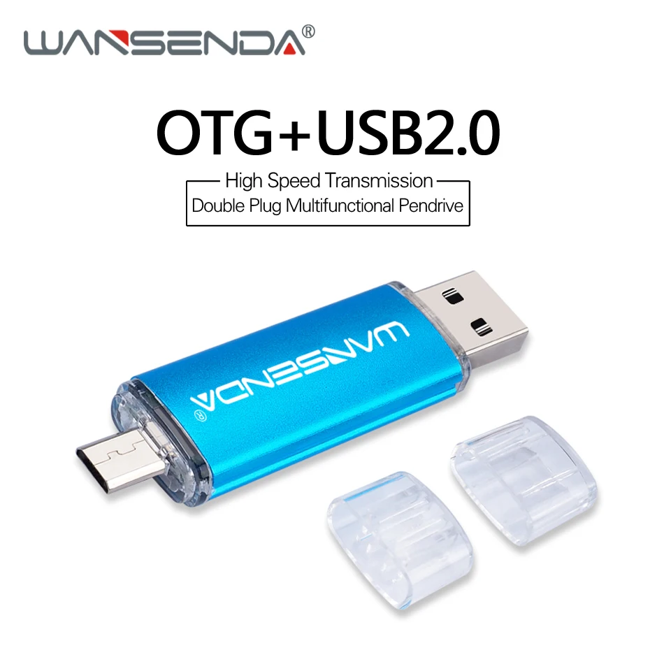 New WANSENDA OTG Usb Flash Drive High Speed Pen Drive 16GB 32GB 64GB 128GB 256GB Pendrive Micro USB Memory Stick for Android /PC
New WANSENDA OTG Usb Flash Drive High Speed Pen Drive 16GB 32GB 64GB 128GB 256GB Pendrive Micro USB Memory Stick for Android /PC