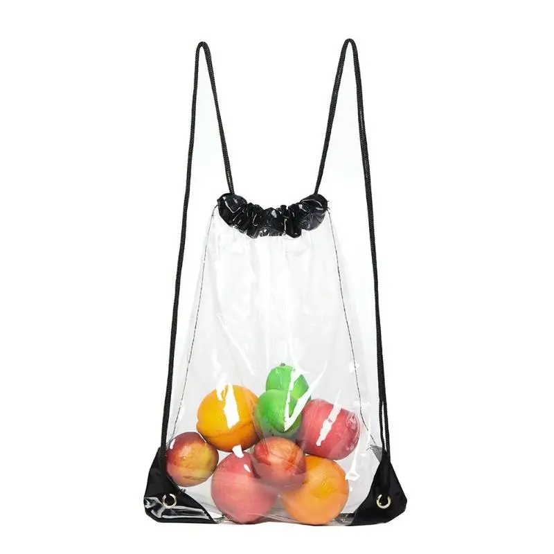 Transparent Storage Backpacks Women Large Capacity PVC Knapsack Portable Clear Drawstring Shopping Bag Rucksack Bolsas Mochila
Transparent Storage Backpacks Women Large Capacity PVC Knapsack Portable Clear Drawstring Shopping Bag Rucksack Bolsas Mochila