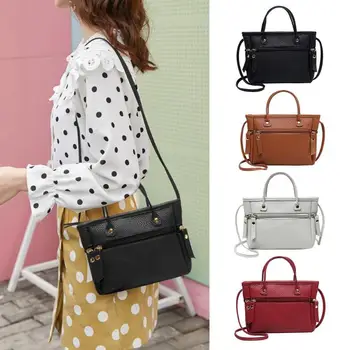 Simple Fashion Women Handbags PU Leather Large Capacity Korean Ladies Shopping Travel Hand Bag women bag
Simple Fashion Women Handbags PU Leather Large Capacity Korean Ladies Shopping Travel Hand Bag women bag