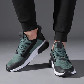 2019 New Man Sneakers for Men Rubber Black Running Shoes Army Green Breathable Mesh Sport Shoes Breathable Wear-resistant
2019 New Man Sneakers for Men Rubber Black Running Shoes Army Green Breathable Mesh Sport Shoes Breathable Wear-resistant
