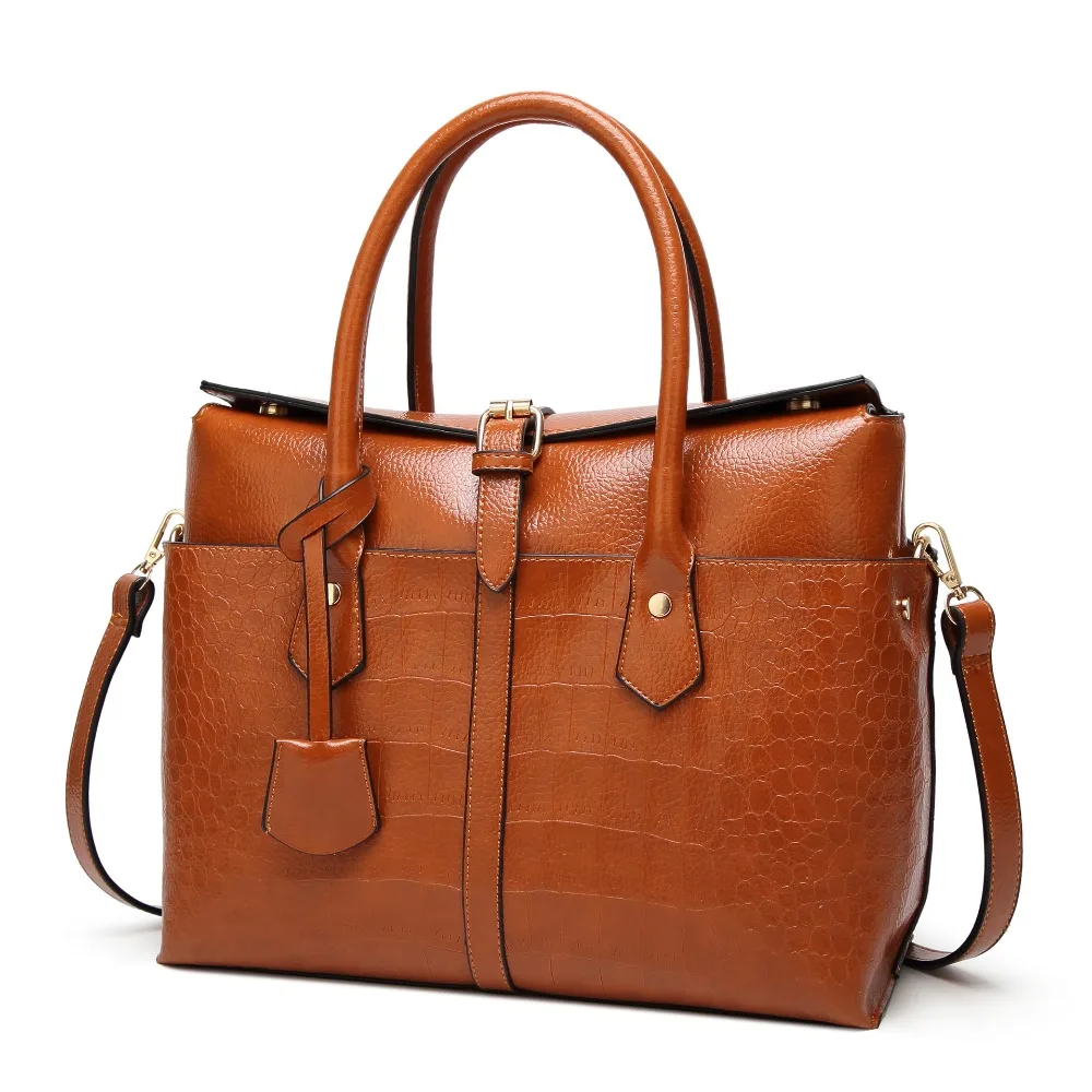 2019 New Quality PU Leather Women Handbag Retro Fashion Female Square bag Crocodile pattern Tote bag Lock Shoulder Messenger Bag
2019 New Quality PU Leather Women Handbag Retro Fashion Female Square bag Crocodile pattern Tote bag Lock Shoulder Messenger Bag