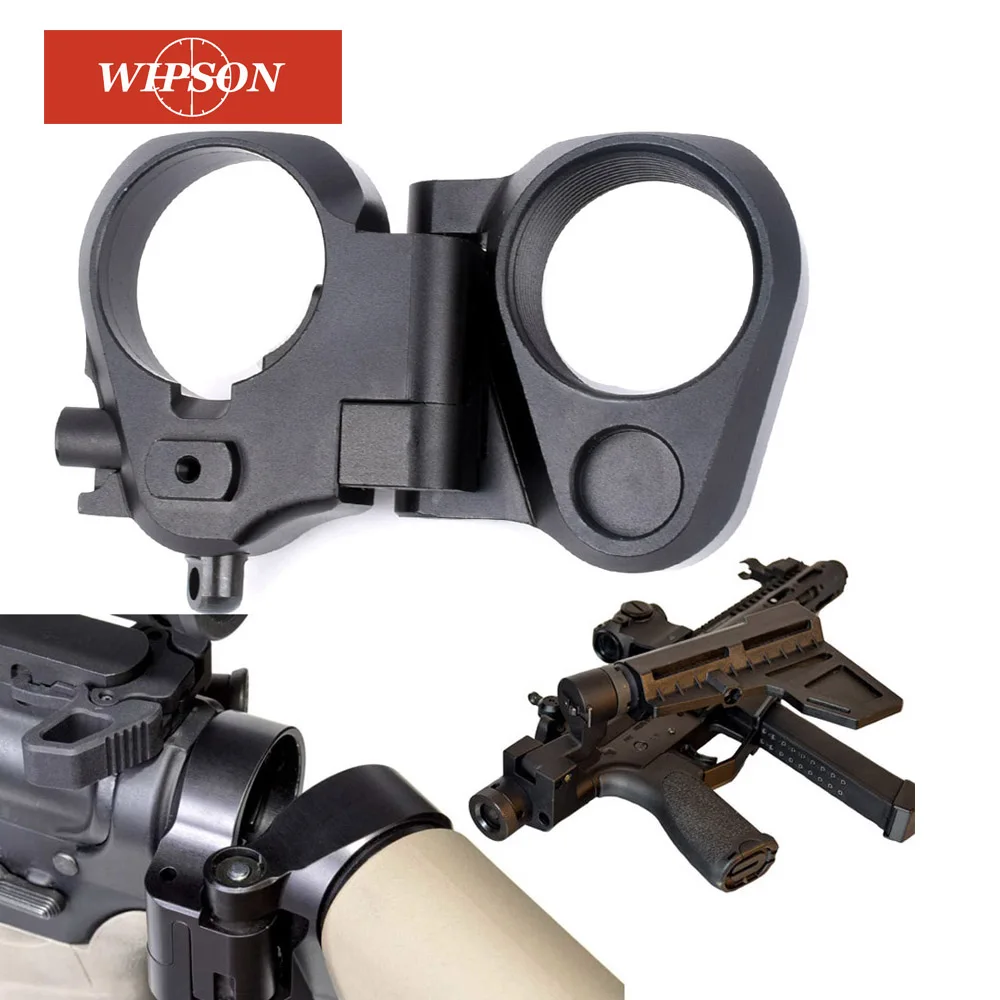 WIPSON Hunting AccessoriesTactical AR Folding Stock Adapter For M16/M4 SR25 Series GBB(AEG) For Airsoft
WIPSON Hunting AccessoriesTactical AR Folding Stock Adapter For M16/M4 SR25 Series GBB(AEG) For Airsoft